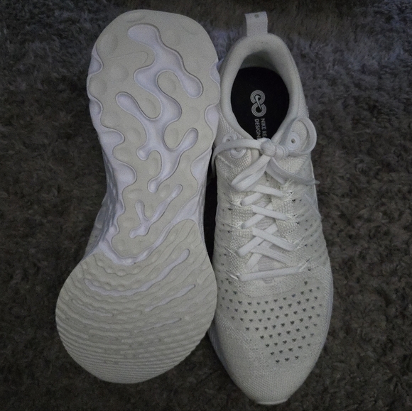 Nike React Infinity Run FK 2 Women Size 11 White Platinum 032026 - Picture 4 of 7